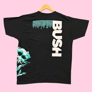 Bush I Beat Loneliness Tour Stops Rock Band Tee XL